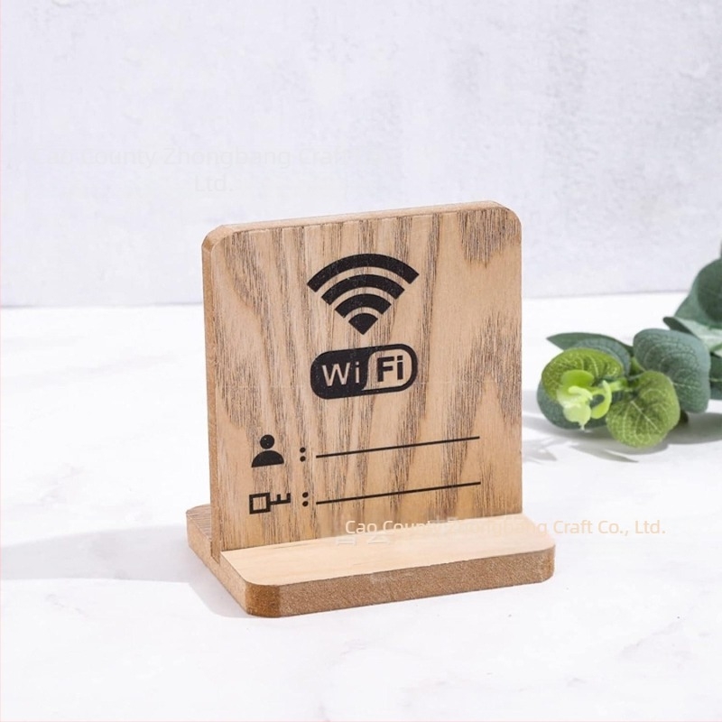 Zhongbang Fa éttermi foglalási jel, modern minimalista stílus