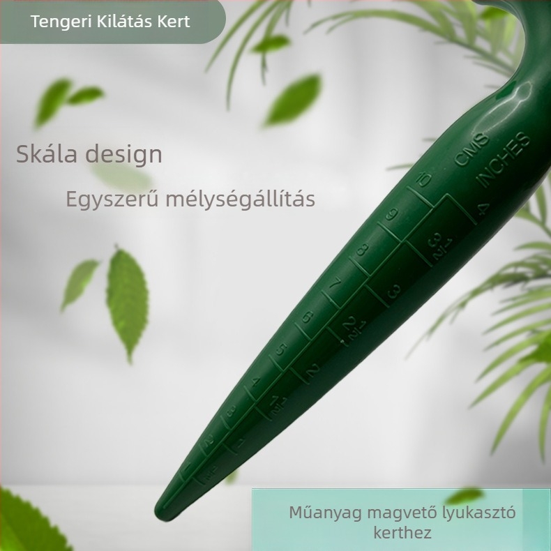 Joist műanyag kerti vödör-lapát, kertészkedéshez, vetéshez és palántaültetéshez