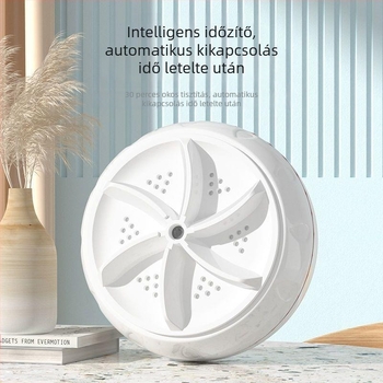 Mini hordozható mosóberendezés, USB táplálású, SD-M001 modell, 5V, 30W, mechanikus üzemmód
