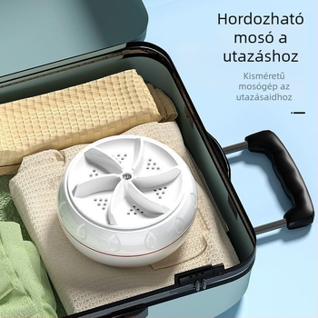Mini hordozható mosóberendezés, USB táplálású, SD-M001 modell, 5V, 30W, mechanikus üzemmód