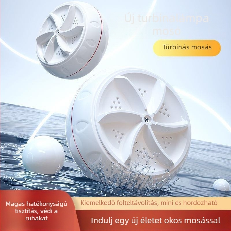 Mini hordozható mosóberendezés, USB táplálású, SD-M001 modell, 5V, 30W, mechanikus üzemmód