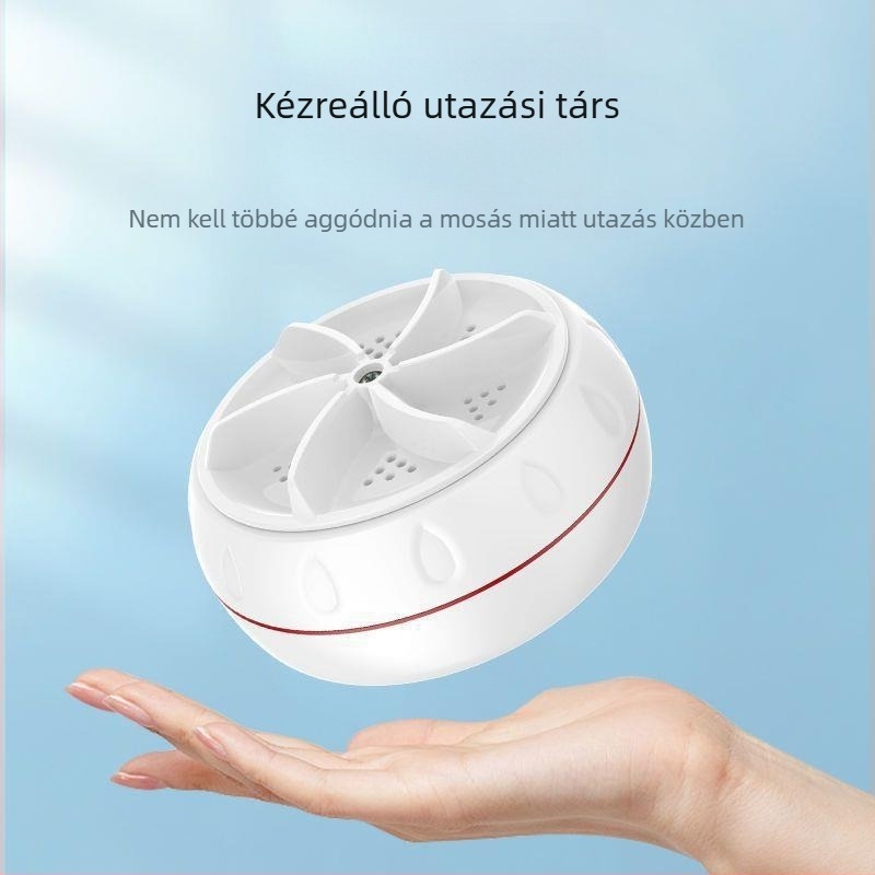 Mini hordozható mosóberendezés, USB táplálású, SD-M001 modell, 5V, 30W, mechanikus üzemmód