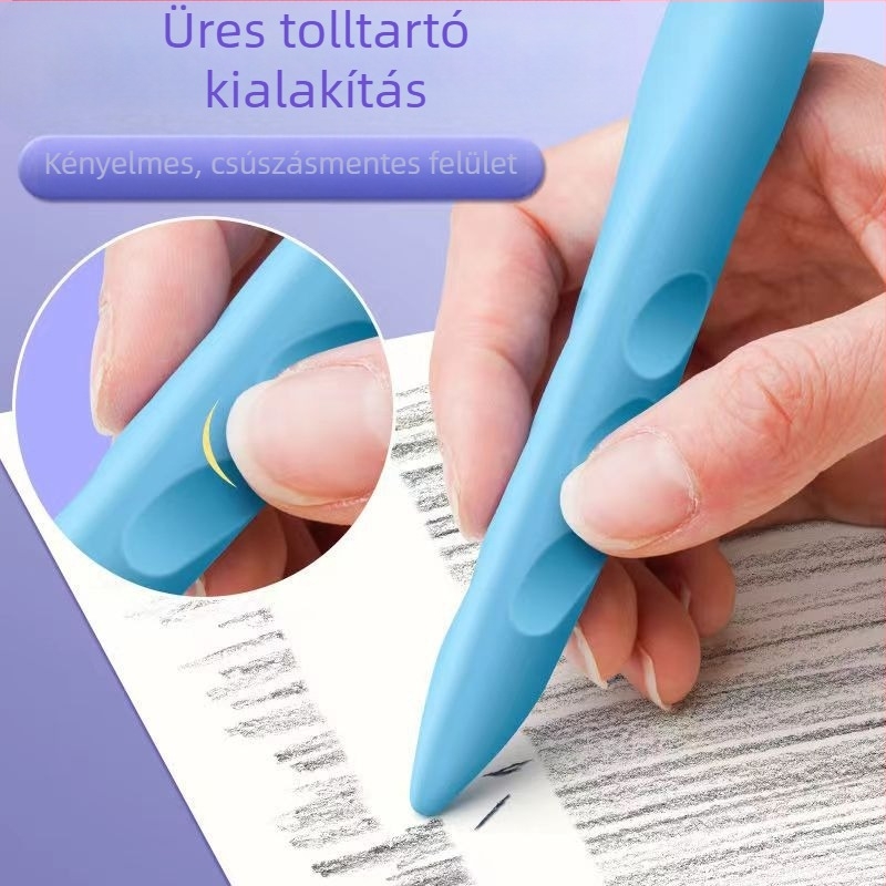 Lyukas radír – Rajzfilmszerű stílusú radír általános iskolások számára, törlésre, logó nélkül, testreszabás nélkül