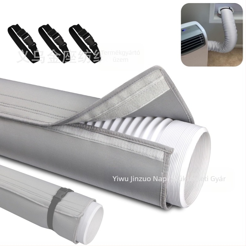 Velcro-ral ellátott klímaberendezés csővédő hüvely, szigetelt, porálló és hőálló, kipufogócső védő