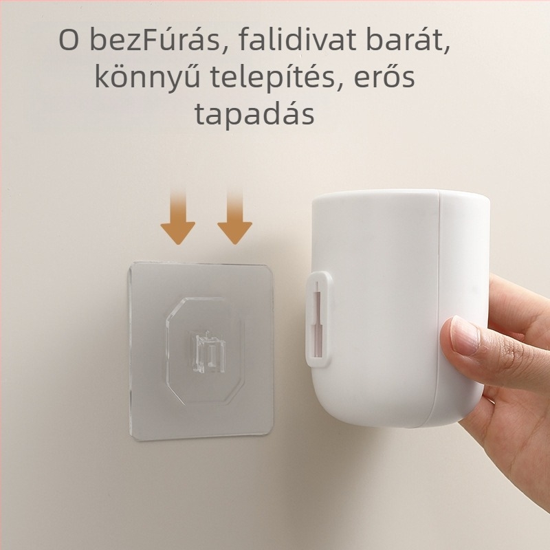 Automatikus fogkrémnyomó – Kiss márka; egyszerű termék; általános használatra; privát címkével ellátható; egy darab.