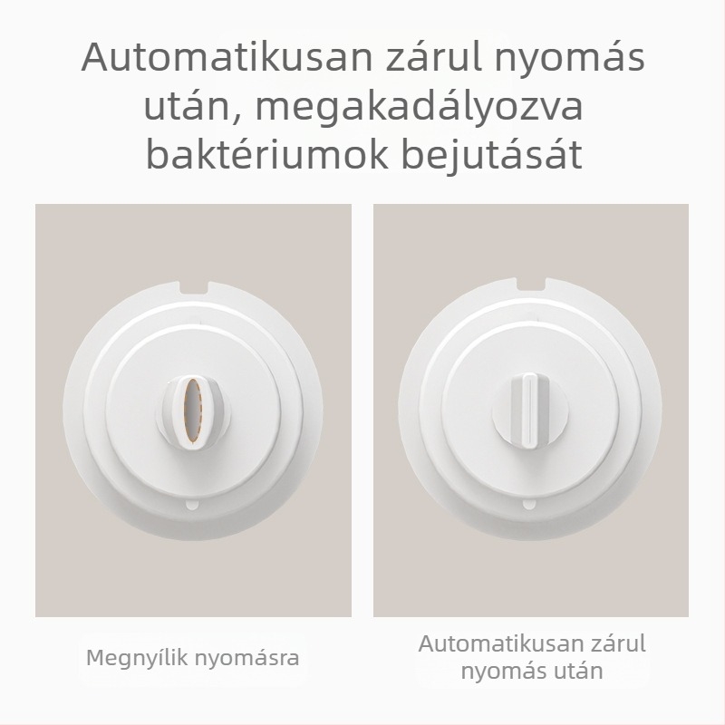 Automatikus fogkrémnyomó – Kiss márka; egyszerű termék; általános használatra; privát címkével ellátható; egy darab.