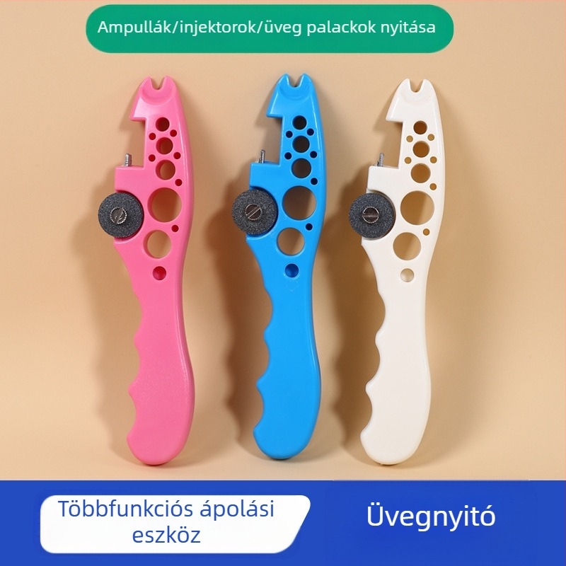 ABS műanyagból készült, többfunkciós, hordozható üvegnyitó