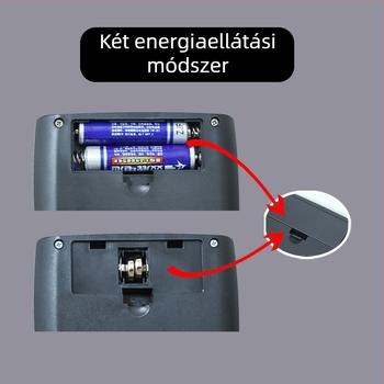 KK82MS-B/D tudományos funkciós számológép, 13 számjegyű kijelző, PS anyagú test, 120 g súly, nyomtatott logóval