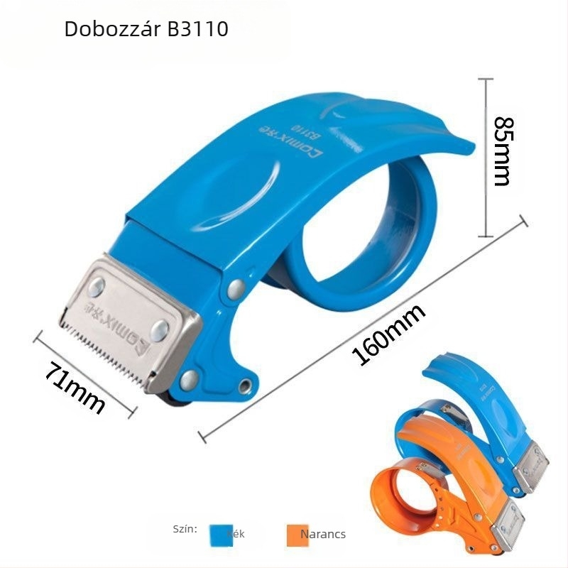 Comix B3110 figyelmeztető szalag, EVA alap, fém ház, irodai használat