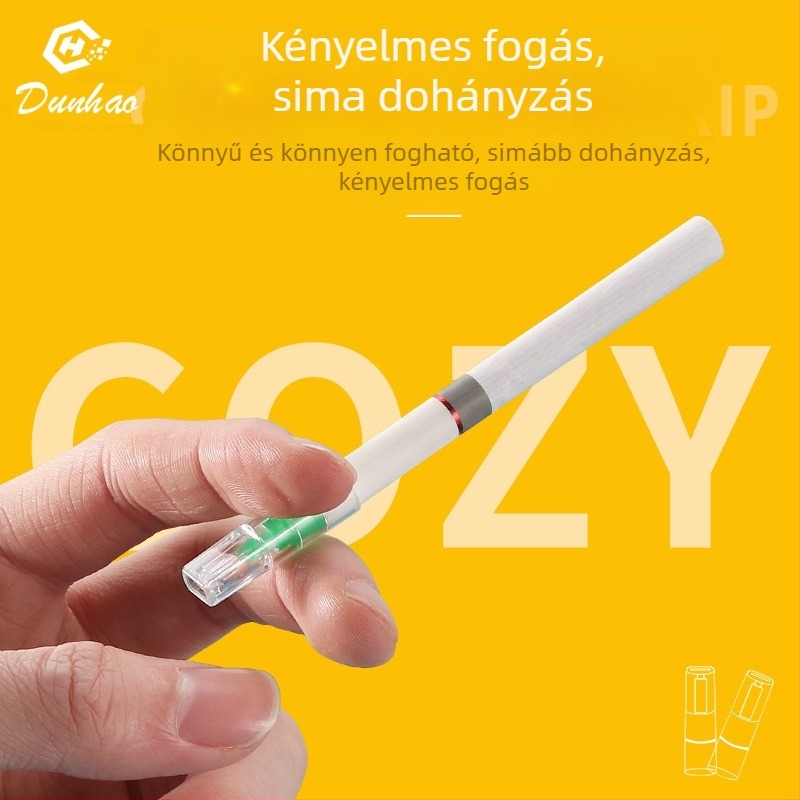 Egyszer használható akril cigarettafilter mikroporózus szűrővel, uniszex; Anyag: Akril; Egyszer használatos: Igen; Logó nyomtatás: Igen; Gyártás testreszabása: Igen; Privát címke: Igen