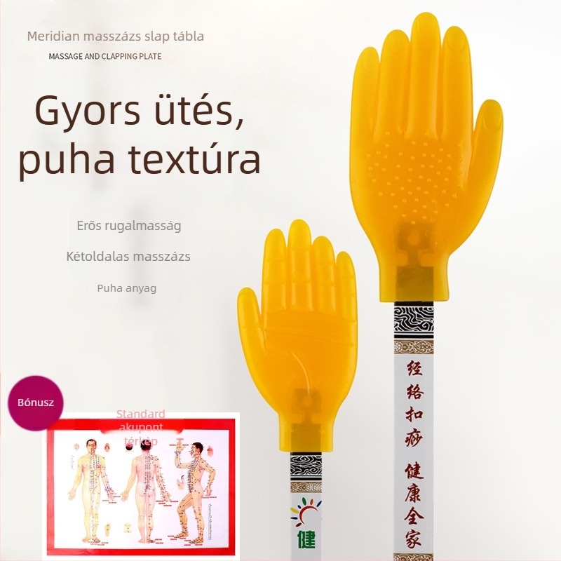 Gua Sha tábla – teljes testmasszázs, multifunkcionális, 90 g, dobozban 350 darab