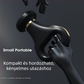 Vezeték nélküli testmasszírozó hasi pulz masszázs funkcióval — üzemmódok: vibráció, melegítő tömörítés, alacsony frekvenciás pulzus, gyúrás; újratölthető áramellátás; gombos vezérlés; modell SL-730 6/50