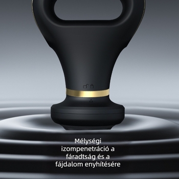 Vezeték nélküli testmasszírozó hasi pulz masszázs funkcióval — üzemmódok: vibráció, melegítő tömörítés, alacsony frekvenciás pulzus, gyúrás; újratölthető áramellátás; gombos vezérlés; modell SL-730 6/50