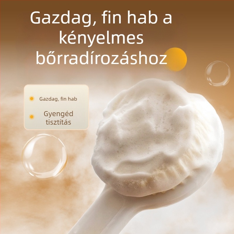 Laibei Hosszú nyeletű fürdőecset — puha sörtéjű, hátmosó és masszázs funkcióval, multifunkcionális tisztítóecset