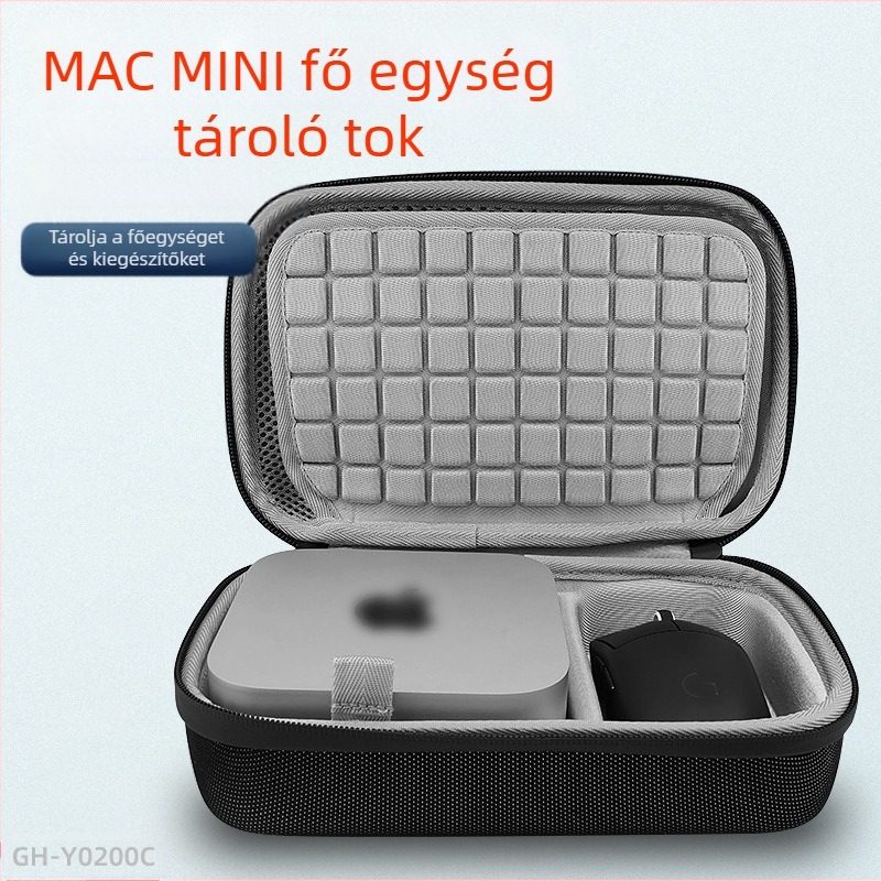 GH-Y0282C EVA tároló táska számítógép kiegészítőkhöz, offset nyomtatás, testreszabható, kiskereskedelmi csomagolás, 3C elektronikai termékek csomagolása