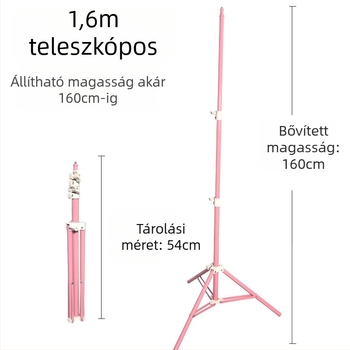 Hanmi BN-5160 Élő közvetítéshez telefonállvány, Vas felépítés, Univerzális kompatibilitás, Testreszabható