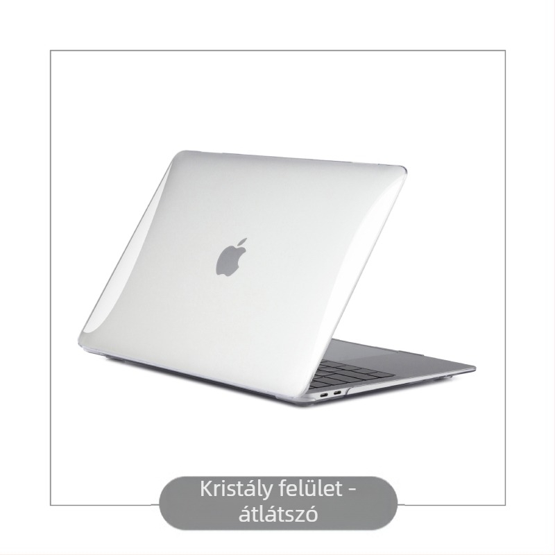 Chengkang MacBook Air védőtok – átlátszó kristályos műanyag burkolat