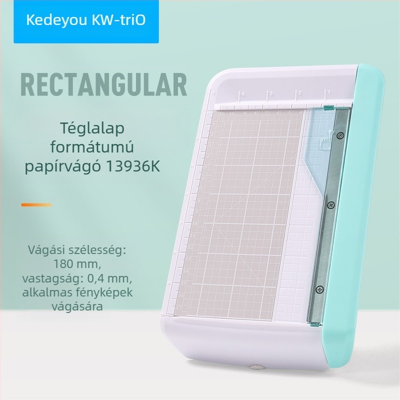 13936K Papírvágó – Plastikkal készült, A5-ös vágási kapacitás, Márka Can Be Superior