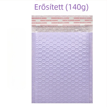 PE koextrudált filmmel és PE buborékfilmmel készült buborékos levelezőzacskó, logónyomtatás, márka Light Letter, logisztikai csomagoláshoz