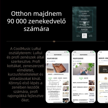 Kalimba Hua Shu, átlátszó modell, 21-hangú