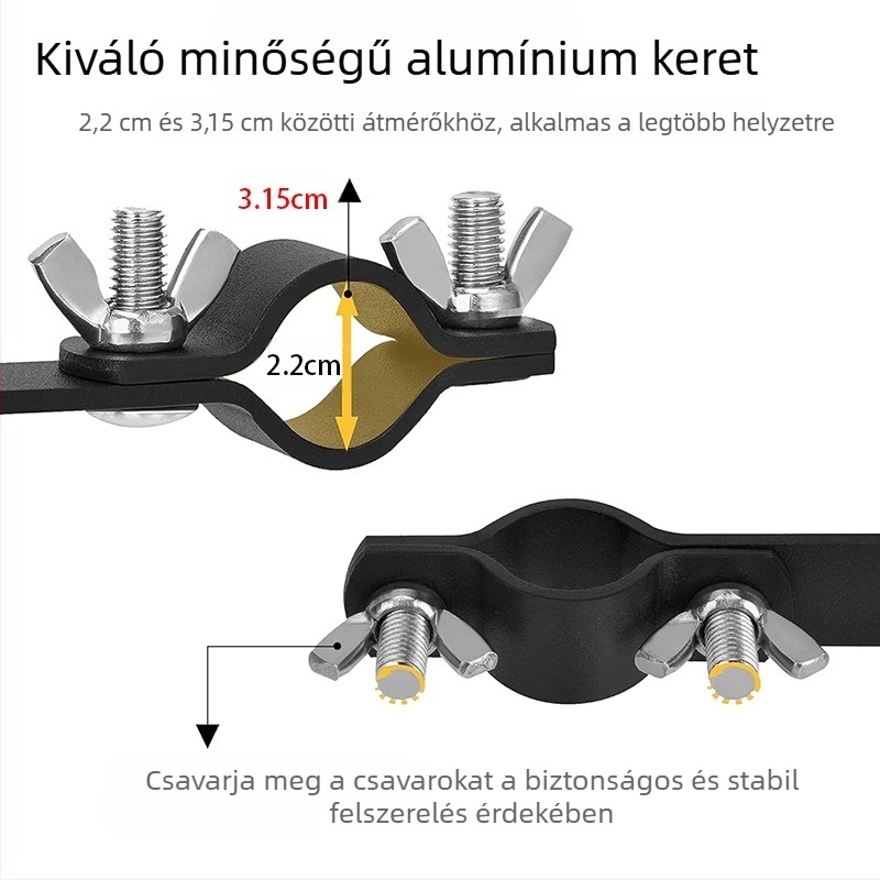 GB-01 Ütőpálcák tartó állvány, alumínium ötvözet keret, 600D Oxford anyag