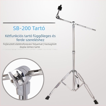 IPUSEN XCJ Oblique Cymbal Rack, ötvözetből, állvány dobokhoz