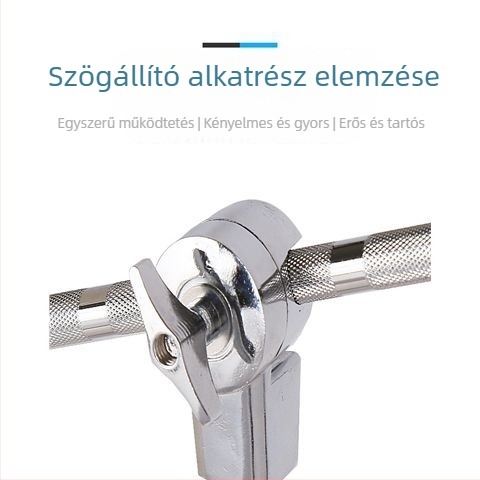 IPUSEN XCJ Oblique Cymbal Rack, ötvözetből, állvány dobokhoz