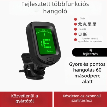 Gitárhangoló L1 folk gitárhoz és klasszikus ukulele-hez