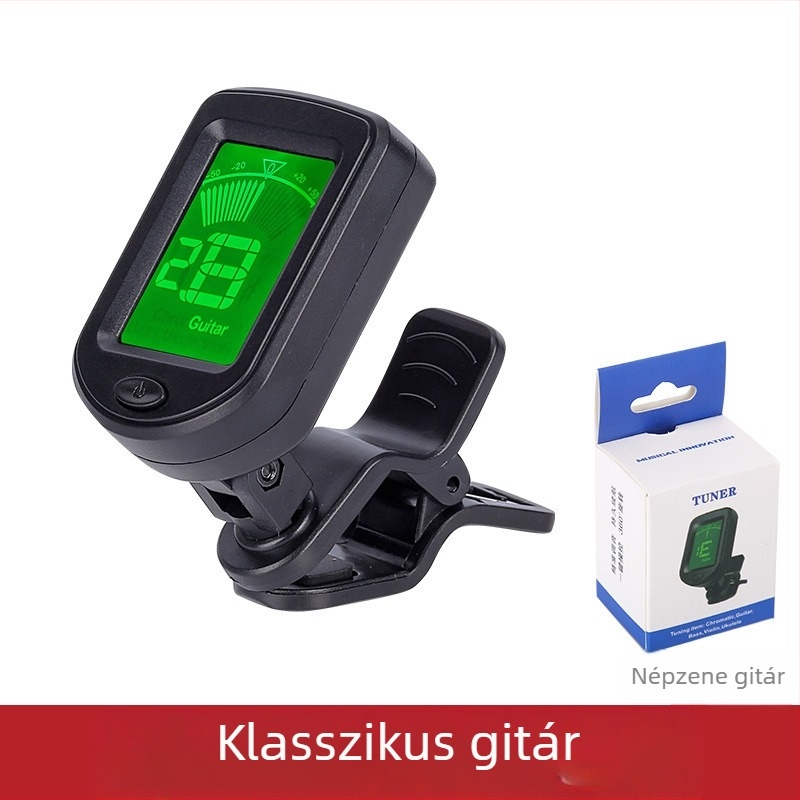 Gitárhangoló L1 folk gitárhoz és klasszikus ukulele-hez
