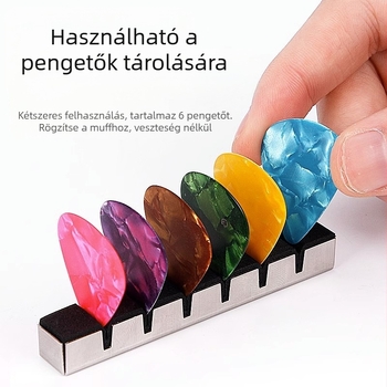 He Hang akusztikus gitár hangtompító — hangcsökkentő eszköz hangszerhez; gitár hangtompító párna