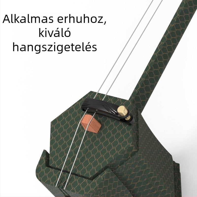 DBAO csendesítő hegedűre és erhuhoz – ABS anyag, hangtalan gyakorlás, dobozos csomagolás