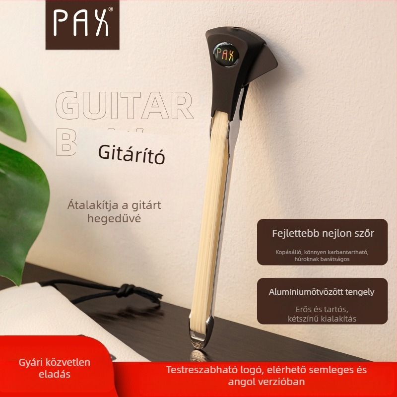 PAX P1 gitáríj, alumínium ötvözet, dobozban – kiegészítő nyugati húros hangszerhez