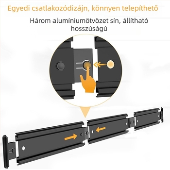 Fali elektromos gitár állvány, SG-04, alumínium ötvözet, Boying, 5 gitár számára