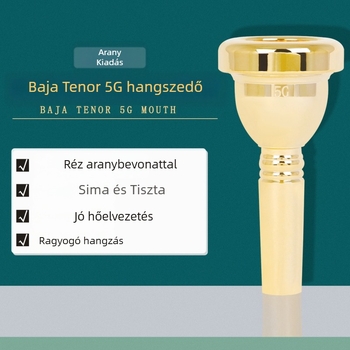 Tenor trombonhoz való nozzle TR-03, lakkozott sárgaréz