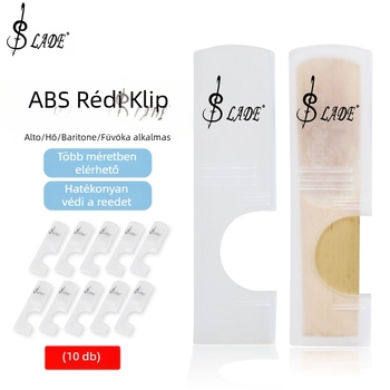Fúvós hangszerhez készült klipsz – ABS anyag, RD79 modell, OPP csomagolás, LADE márka, saxofonhoz