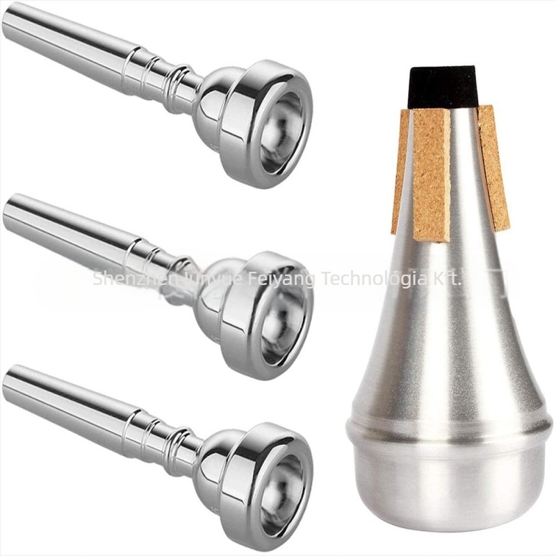 Trombita szájrész készlet (3C/5C/7C) – Modell M02638 – Ezüstözött felület