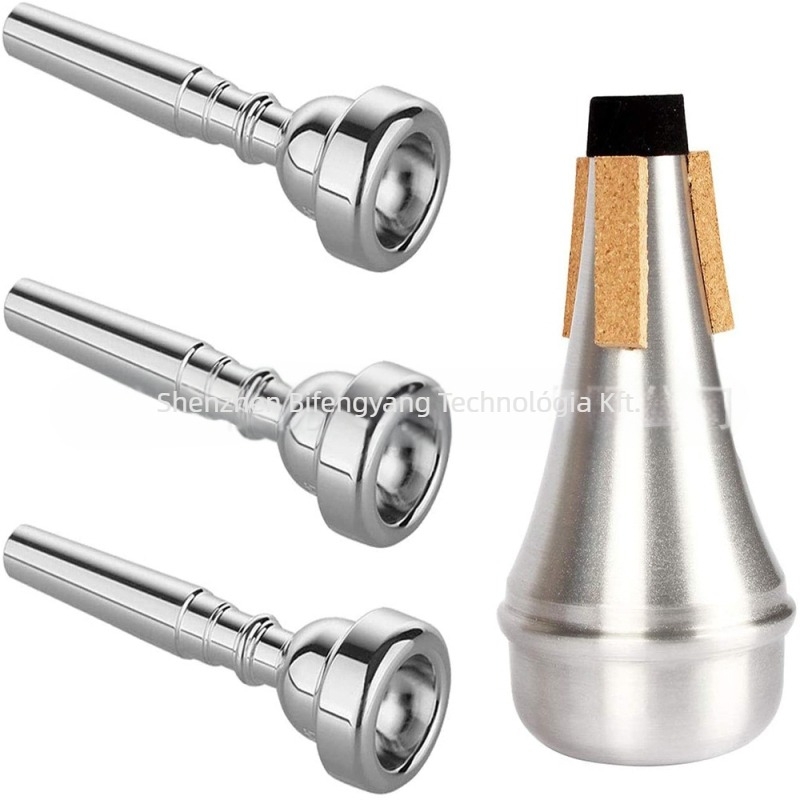 Trombita szájrész készlet (3C/5C/7C) – Modell M02638 – Ezüstözött felület
