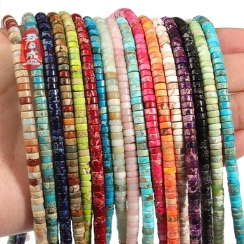 Szabad gyöngyök természetes kőből — kingstone spacer, forma: gyöngy, feldolgozás: nyers érccsiszolás, márka: Junsheng Jewelry