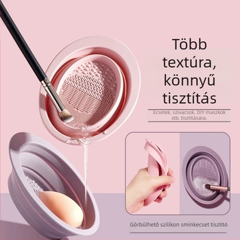 Szilikon tisztító lap sminkecsetekhez és sminkszivacsokhoz; Márka Yun Xiaoyi; Nettó tartalom: 45 g; Anyag: Szilikon; Importált: Nem