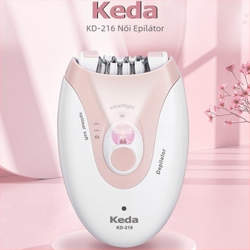 Női elektromos szőrtelenítő készülék, modell 216, teljes test szőrtelenítés, USB táplálás, hideg fény, ABS ház