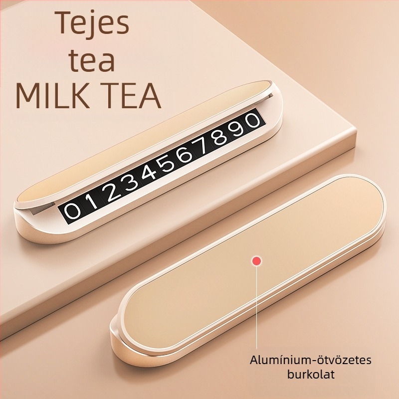 CARGIFT műanyag ideiglenes parkoló tábla, NV4 modell, rejtett típus, nyomtatott logó OK