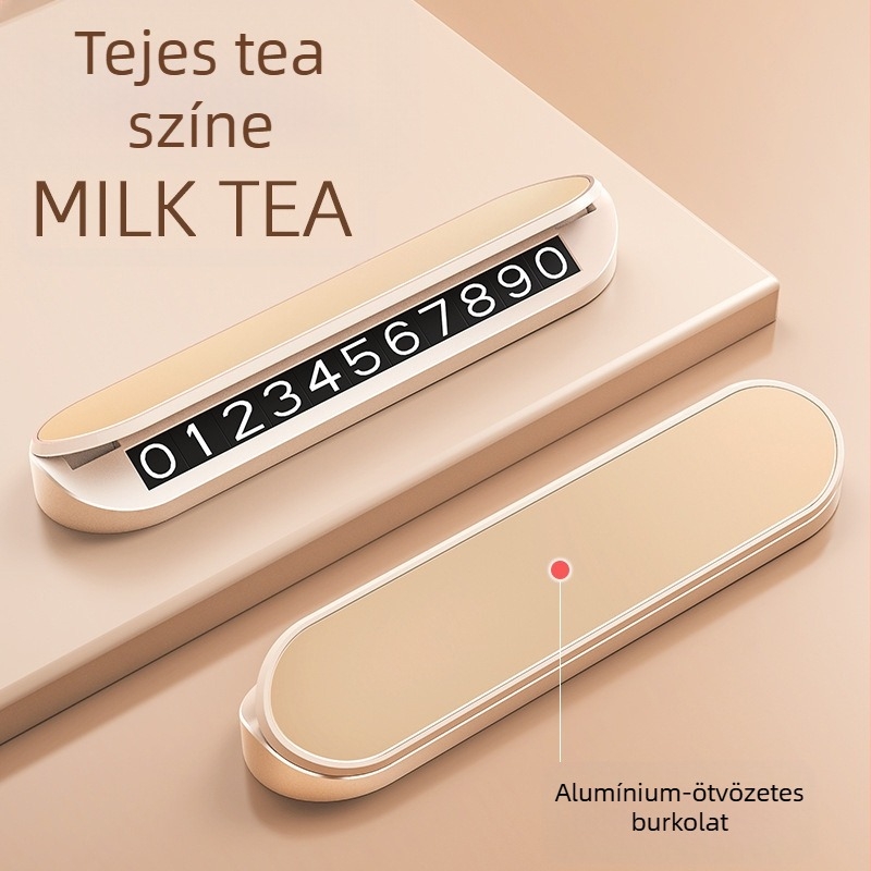 CARGIFT műanyag ideiglenes parkoló tábla, NV4 modell, rejtett típus, nyomtatott logó OK