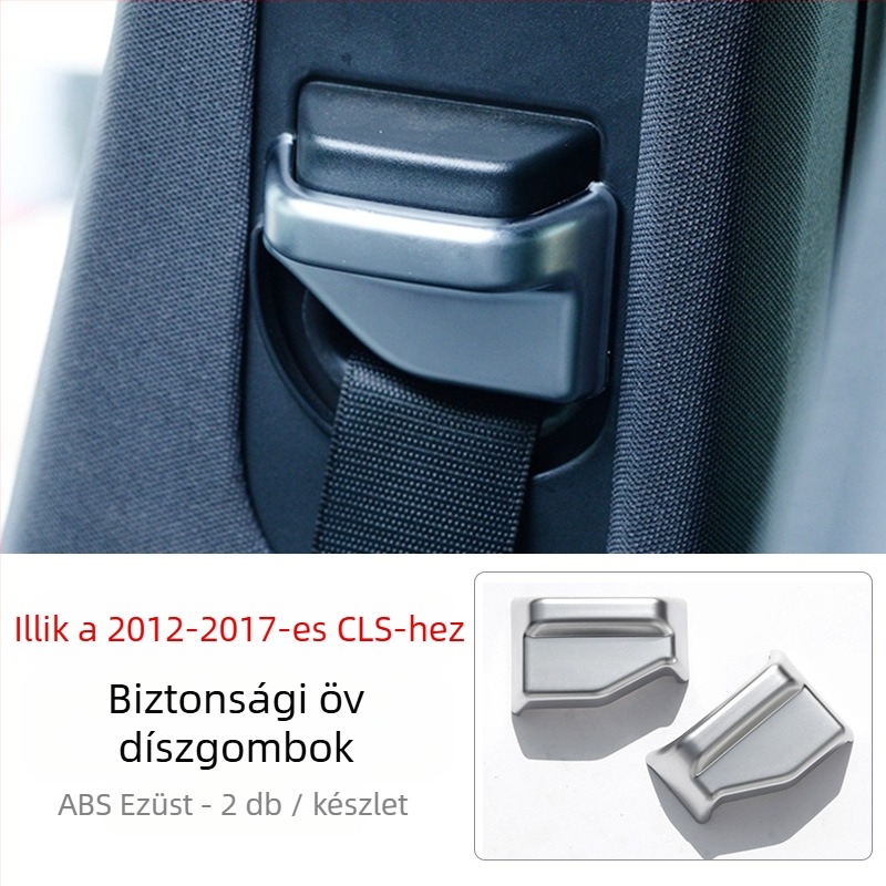 CLS 12-17 belső központi konzol dekorációja (módok: 350/260/320) dekoratív strasszokkal a kapcsoló gombjain az elektromos ablakokhoz • Anyag: műanyag • Modell: 666