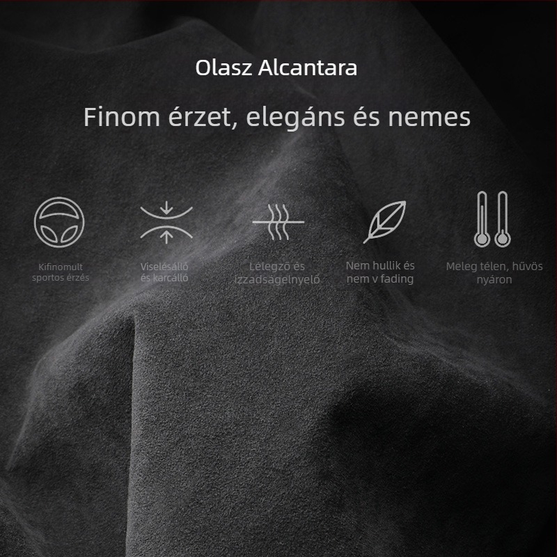 SNBLO Alcantara velúr középkonzol panel Mercedes-Benz C-osztály C260L/C200L (2015-2018)