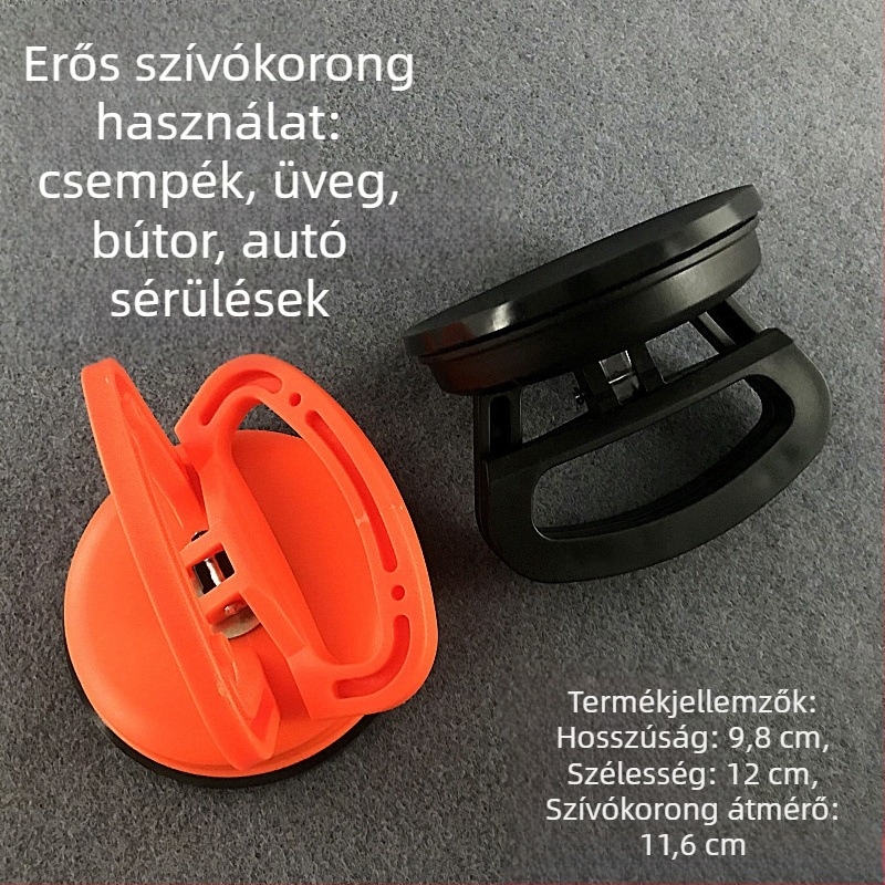 Egylábas vákuumszívó kupak üveghez és kerámia burkolatokhoz, autó dent javítás, padlóemelés, multifunkcionális eszköz