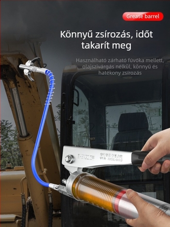 Zsírzópisztoly készlet: tömlő, robbanásbiztos csatlakozó, kézi fej a pisztolyhoz, fúvóka és csőhosszabbító — Márka: Other; Modell: Other; Alkalmazási terület: Other