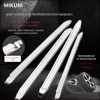 MIKUNI RG5024 Gumiabroncs-eltávolító szerszám, karbonacél, Körkörös és sík végek, Robbanásbiztos, Autóhoz