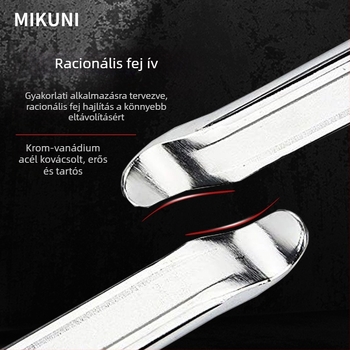 MIKUNI RG5024 Gumiabroncs-eltávolító szerszám, karbonacél, Körkörös és sík végek, Robbanásbiztos, Autóhoz