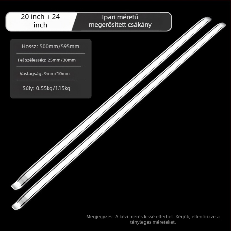 MIKUNI RG5024 Gumiabroncs-eltávolító szerszám, karbonacél, Körkörös és sík végek, Robbanásbiztos, Autóhoz