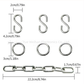 Autó horpadásjavító eszközkészlet kampókkal és emelővasakkal, 20 darabos ötvözött acél